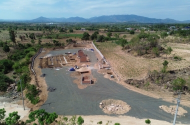 Thi Công Trạm Rửa – Trung Chuyển Tại Xã IA LE, Gia Lai