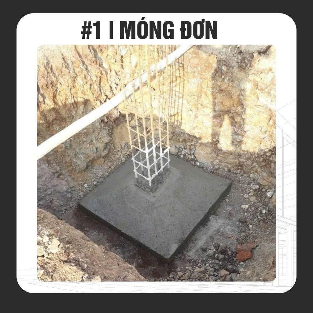 Móng đơn - Xây dựng An Quốc Khang