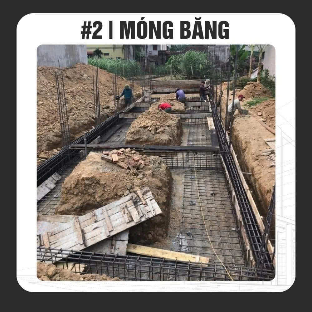 Móng băng - Xây dựng An Quốc Khang