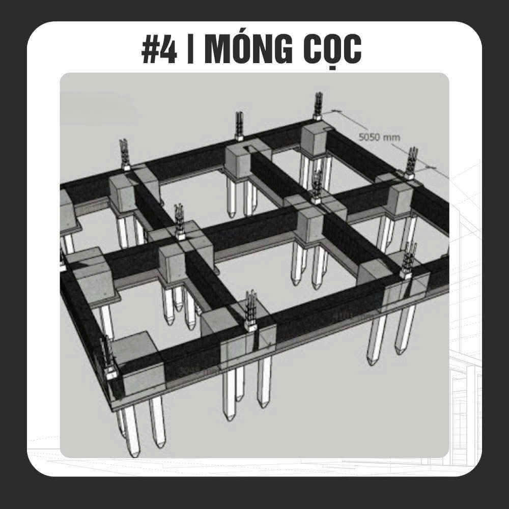 Móng cọc - Xây dựng An Quốc Khang
