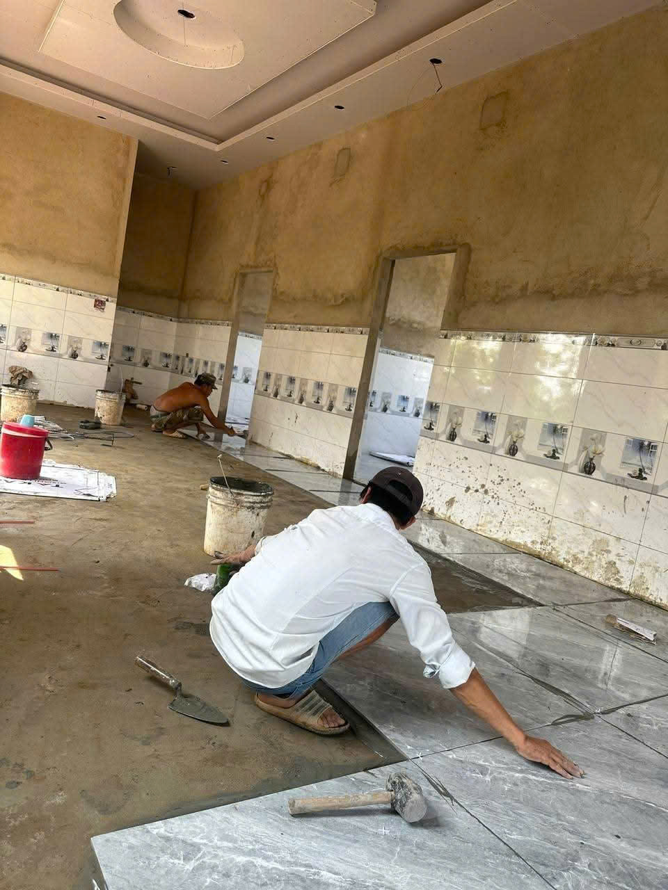 thi công hoàn thiện nhà cấp bốn 120m2