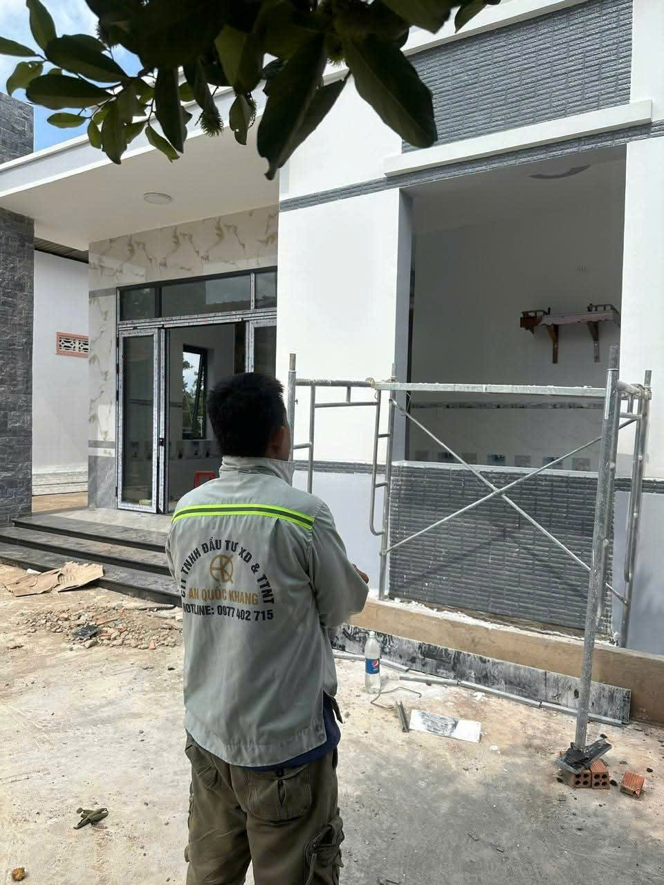 thi công hoàn thiện nhà cấp bốn 120m2