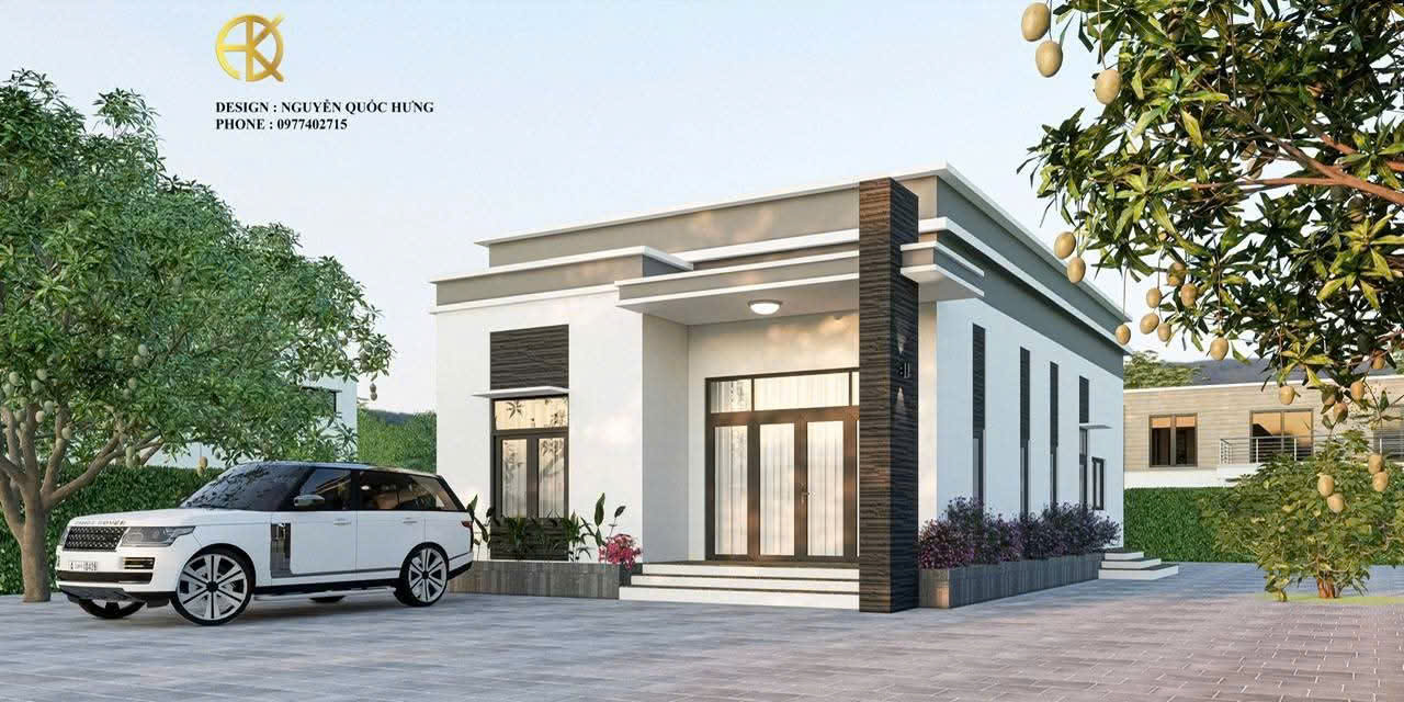 thi công hoàn thiện nhà cấp bốn 120m2