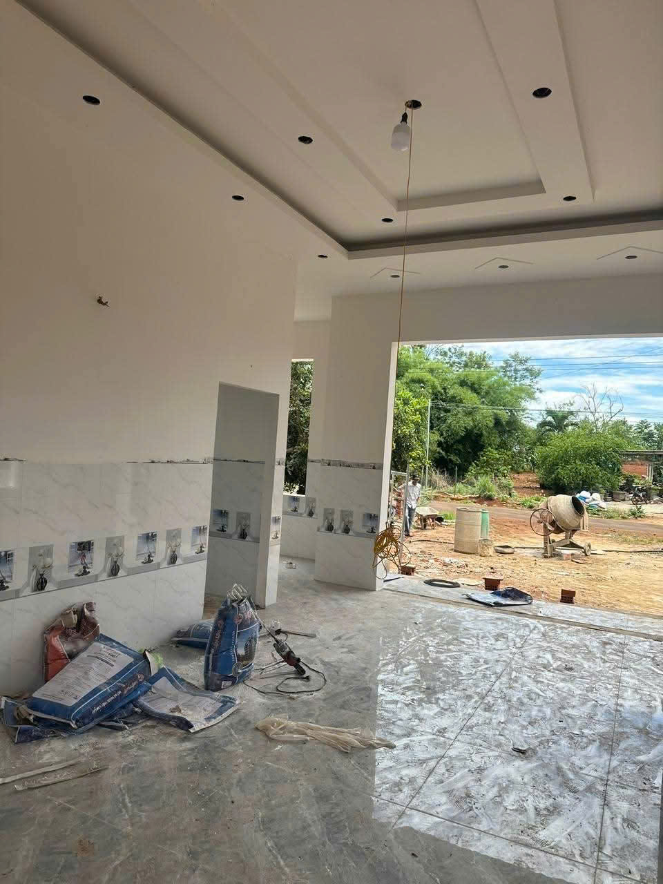 thi công hoàn thiện nhà cấp bốn 120m2